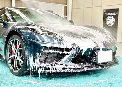 シャンプー洗車